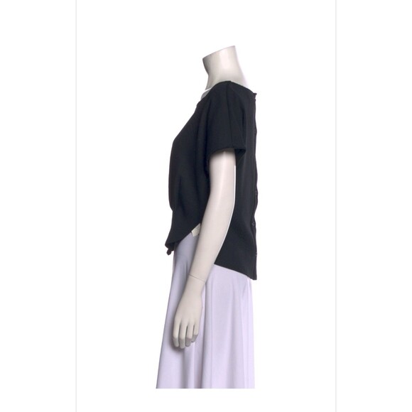 Rachel Comey Women’s Button-back Blouse, Sz 4, Black - Picture 3 of 9